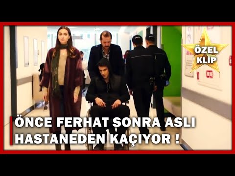 Önce Ferhat Sonra Aslı Hastaneden Kaçıyor! - Siyah Beyaz Aşk Özel Klip