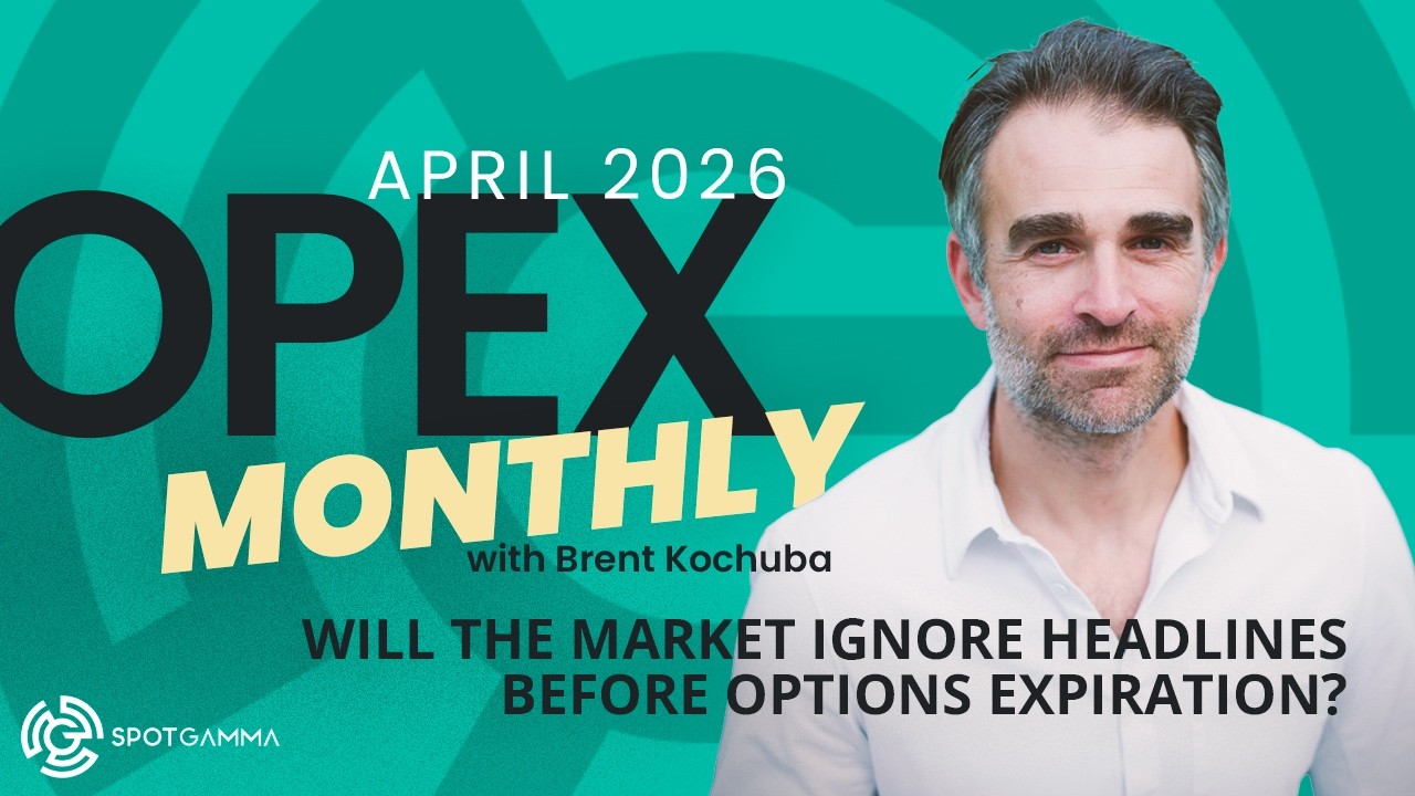 April OPEX (Options Expiration) Live with Brent Kochuba | SpotGamma