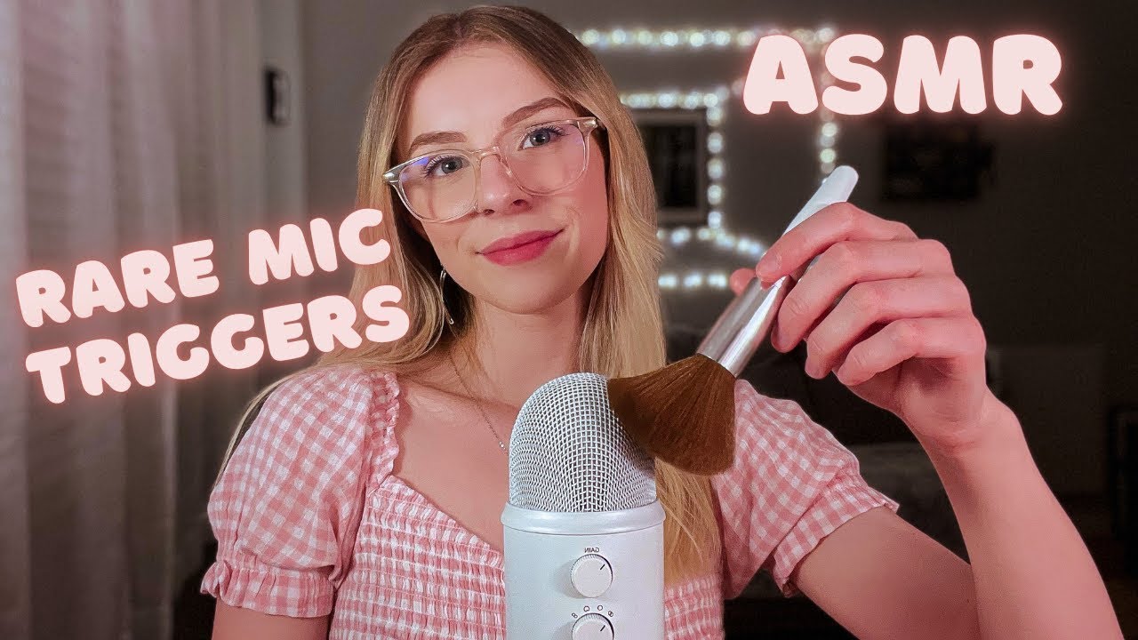 ASMR | FAST & AGGRESSIVE MIC TRIGGERS (mic pumping, swirling, tapping, scratching) ASMR for Sleep 😴