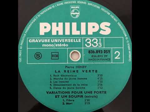 Pierre Henry "Danse du jeune homme" (La Reine Verte) 1968 Philips