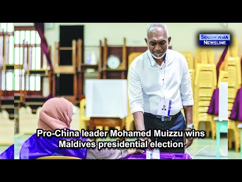 Pro China leader Mohamed Muizzu wins Maldives presidential election