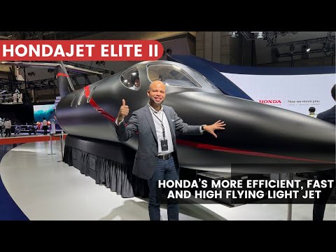 HondaJet Elite 2 Revealed: Exclusive Look at Honda's Fastest, Farthest Flying Jet