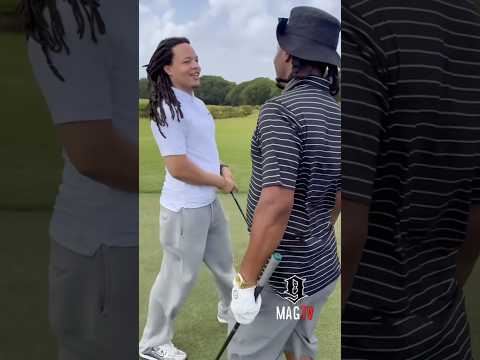 TI & Domani On The Golf Course ⛳️