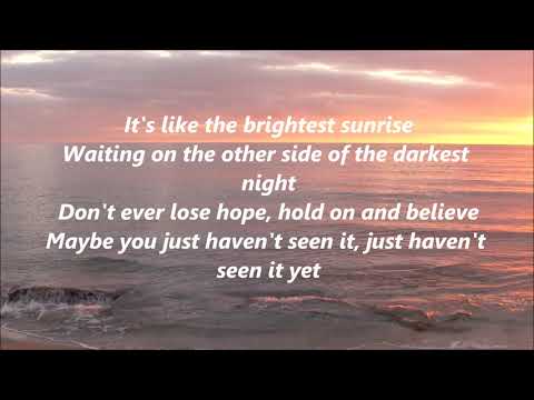 Danny Gokey - Haven't Seen It Yet (Lyrics)