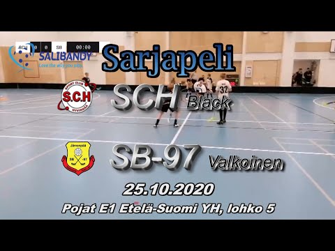 Sarjapeli E1 SCH Black - SB-97 Valkoinen 25.10.2020