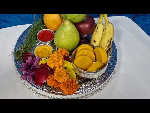 Royal Artisanal Sacred Puja Prasad Thali video
