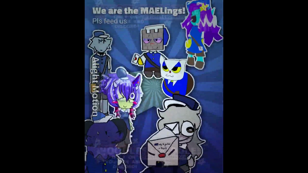 MAELings // #noodlesisreal #fanart #fancreation #alightmotion #art #fanwork #bulletsanddoodles #mail