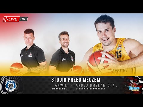 Studio przed meczem Anwil - Arged BMSLAM Stal 31.08.2020