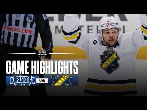 BIK Karlskoga vs. AIK | Highlights 28/11