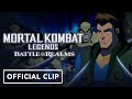 Mortal Kombat Legends: Battle of the Realms - Official Johnny Cage Clip (2021) Joel McHale