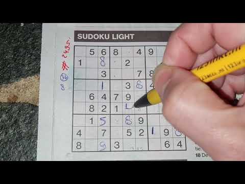 It's time for Sudokus! (#2495) Light Sudoku. 03-19-2021 part 1 of 2