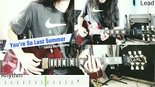 How to play You're So Last Summer by Taking Back Sunday (Guitar lesson w/ Rhythm guitar tab)
