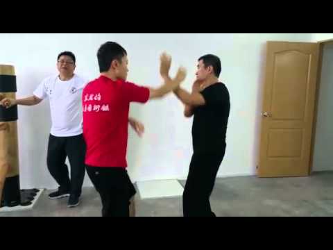 Singapore Wing Chun Academy - Chak Sao Exchange with our Guangzhou Brother