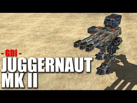 JUGGERNAUT MK II - Crossfire Mod - Command and Conquer Unit Battles