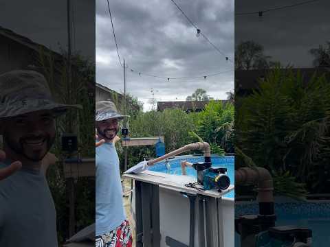 Melhor Filtro e bomba externa para aspirar piscinas #shorts #short