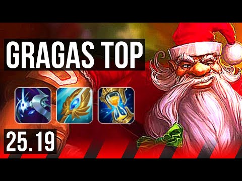 GRAGAS vs OLAF (TOP) | 11/1/8, Dominating | KR Diamond | 25.19