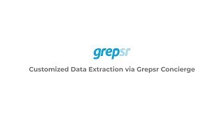 Grepsr video