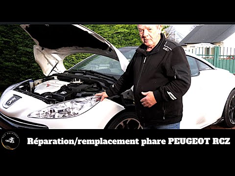 REMPLACEMENT DES PHARES / REPARATION DES PATTES DE PHARE PEUGEOT RCZ
