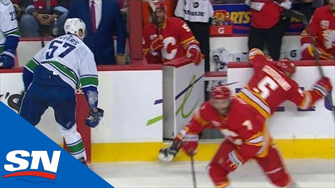 Vidéo: AYOYE!!! Tyler Myers a PÉTÉ une VRAIE COCHE!!!!!