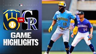 Brewers vs. Rockies Game Highlights (6/7/26) | MLB Highlights