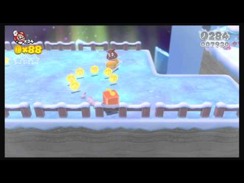 E24K's Super Mario 3D World - World 3-1 [Snowball Park]