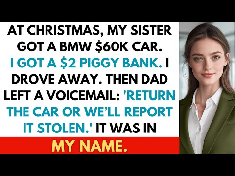 My Parents Gave My Sister a BMW with a Red Bow. I Got $2. So I Left and Blocked Them at 2AM