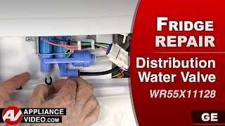 GE Refrigerator - No Ice or Water at Dispenser - Distribution Water Valve Repair and Diagnostic