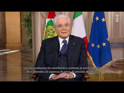 Mattarella: «L'Italia ritrovi fiducia, dare spazio a giovani»