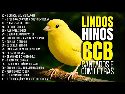 COLETÂNEA DE LINDOS HINOS CCB - HINÁRIO 5 - Hino Cantado COM LETRA
