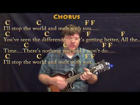 I Melt With You (Modern English) Mandolin Cover Lesson in C with Chords/Lyrics