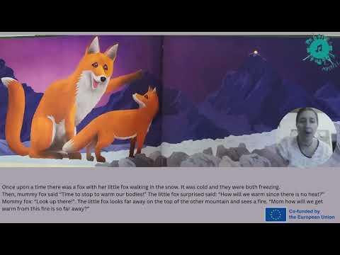 The fox 100 years old and the little fox 110 years old - A traditional story from Cyprus