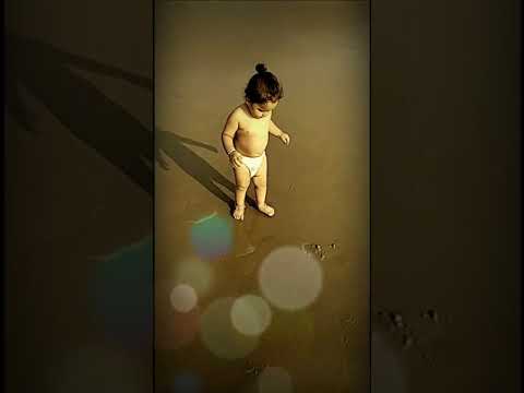 Jyeshtha playing in beach.. kumta kadle beach... October 2018