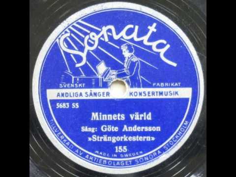 Minnets värld - 'Strängorkestern'; Göte Andersson 1941