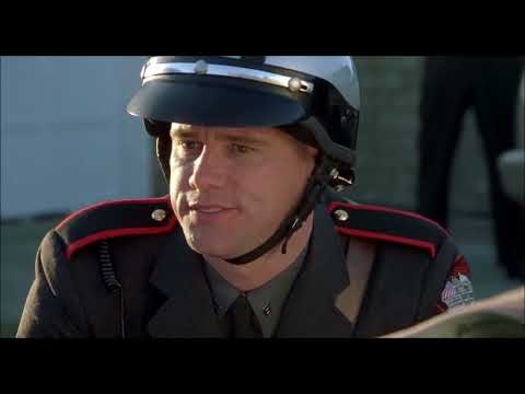 Me, Myself & irene 2000 Hank parking the car in the barborshop scene