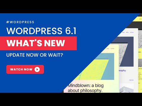 What's new in WordPress 6.1: A Core Contributor Shows Us The Future of WordPress