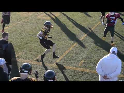 2019 BAFL U19 - WEEK10: ANDENNE BEARS - IZEGEM TRIBES