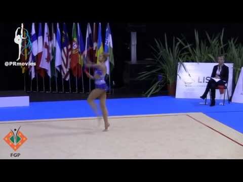 Mariya Mateva - BUL - Maças (Clubs) - Qualification - WC of Lisbon 2013