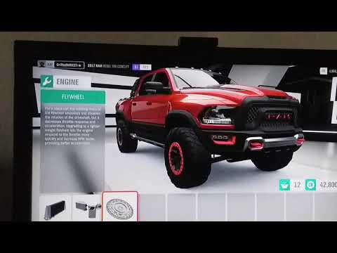 2017 Dodge Ram Rebel TRX concept Full Build Forza Horizon 4
