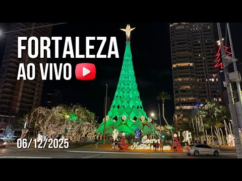 Fortaleza AO VIVO – Beira-Mar em Tempo Real! 🌊🇧🇷 (06/12/2025)