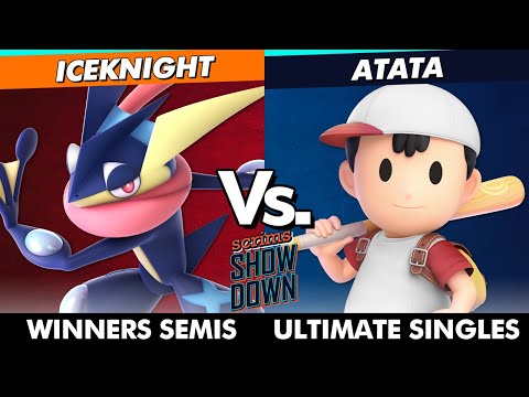 Scrims Showdown 100 Winners Semis - IceKnight (Greninja) Vs. ATATA (Ness) SSBU Ultimate Tournament