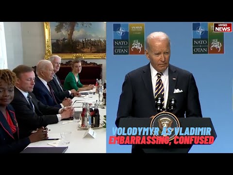 Biden Calls Zelensky "Vladimir" — "I Shouldn't Be So Familiar" — Climate "Existential Threat"