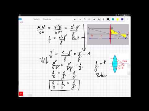 Vídeo: Práctica das lentes: desenvolvemento matemático