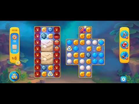 Fishdom Easy Level 11536 (with fullseashell) @choraelmin