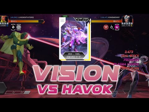 Vision Safest Counter for Havok? 4LOKI vs LGLAT - Season 20, War 2 | Marvel Contest of Champions