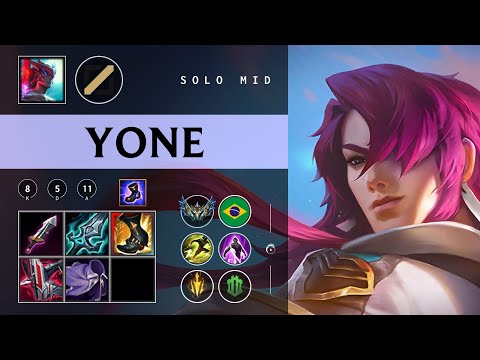 Yone Mid vs Galio - BR Challenger Patch 26.02