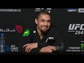 UFC 254: Robert Whittaker Post-fight Press Conference