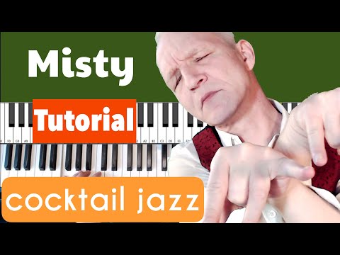 Misty Piano Tutorial, Bar Jazz Version