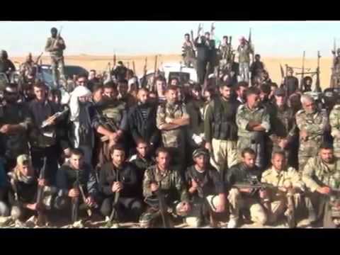 بيان تشكيل فرقة دير الزور الموحدة بقيادة الرائد عمر العكيدي