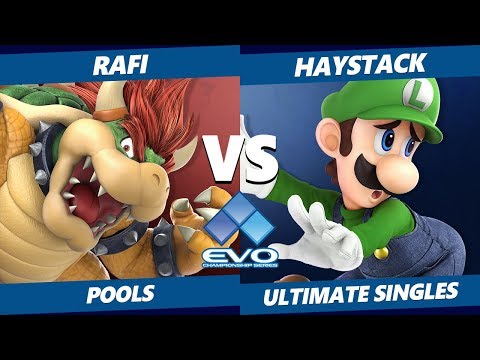 EVO 2019 SSBU - CG | Rafi (Palutena, Bowser) Vs. SRS | Haystack (Luigi) Smash Ultimate Pools