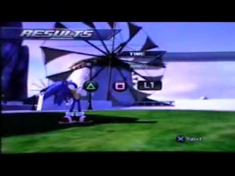 Sonic Unleashed (PS3): Windmill Isle Act 4 Day- Trick Ramp Glitch